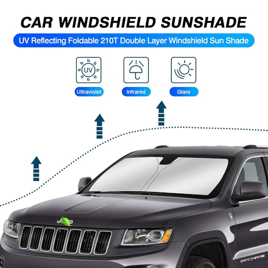Amazon.co.jp: KUST フロントガラスサンシェード 2011-2026 Jeep